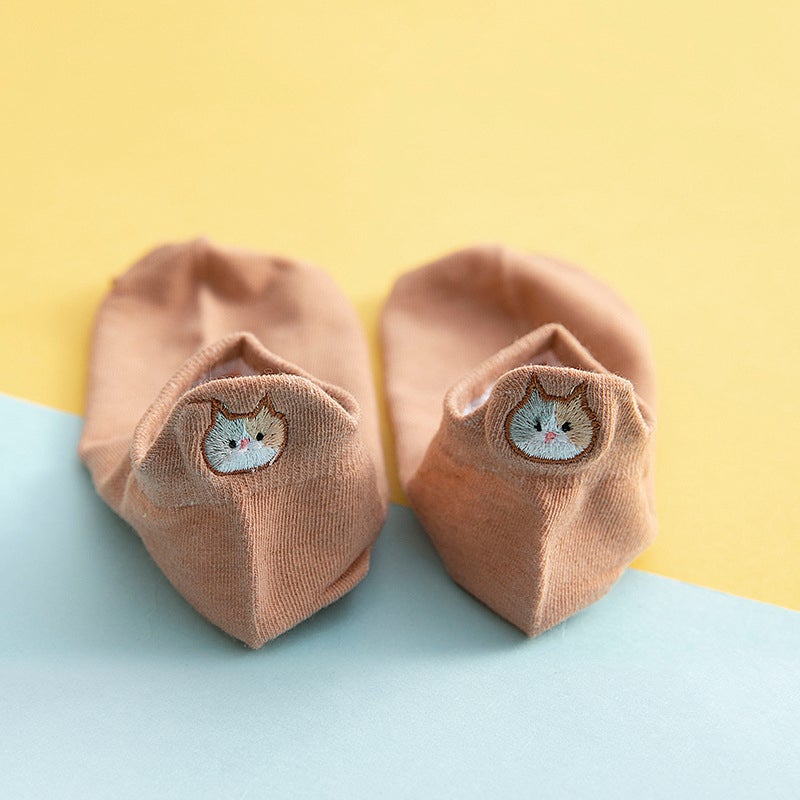 Cat Heel Socks