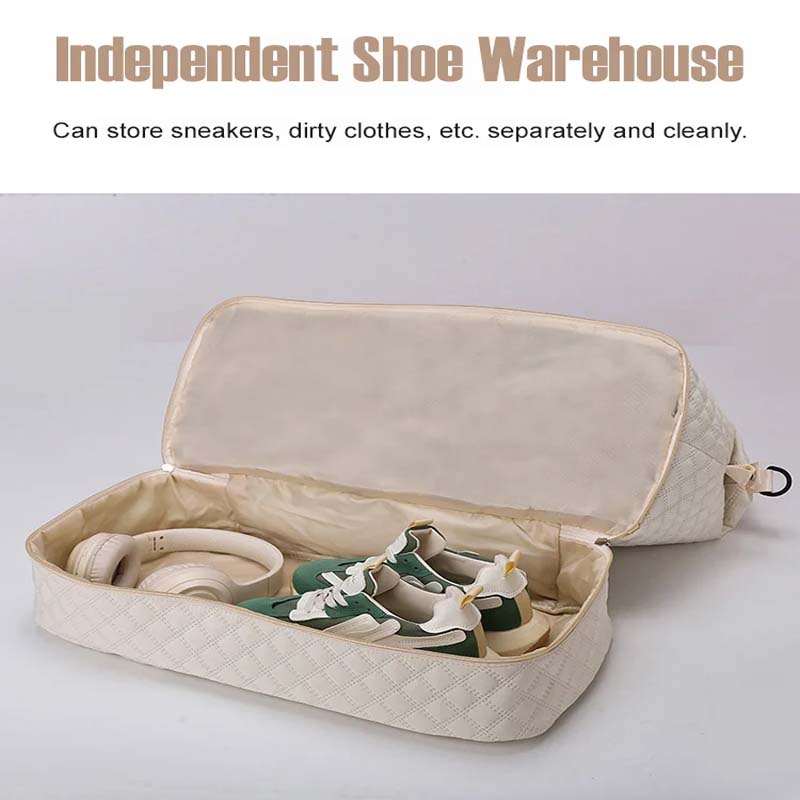 Diamond Grid Dry And Wet Separation Bag