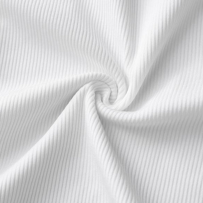 Ruched Waist Ribbed Tank Top