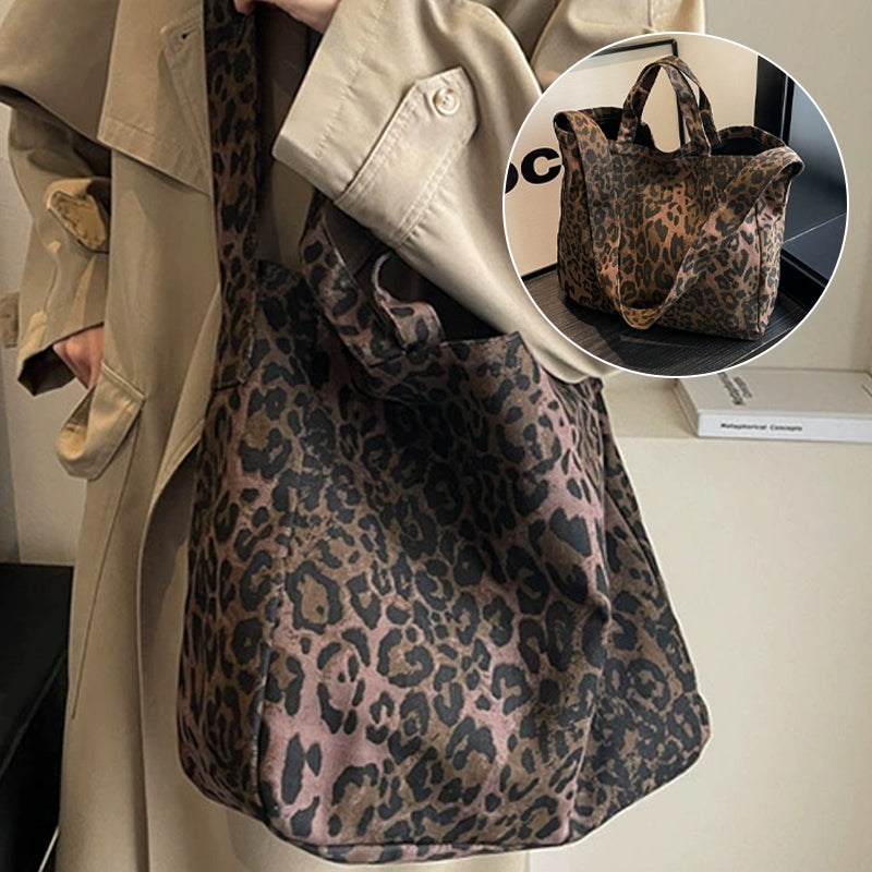 Women's Fashion Leopard Pattern Tote Bag