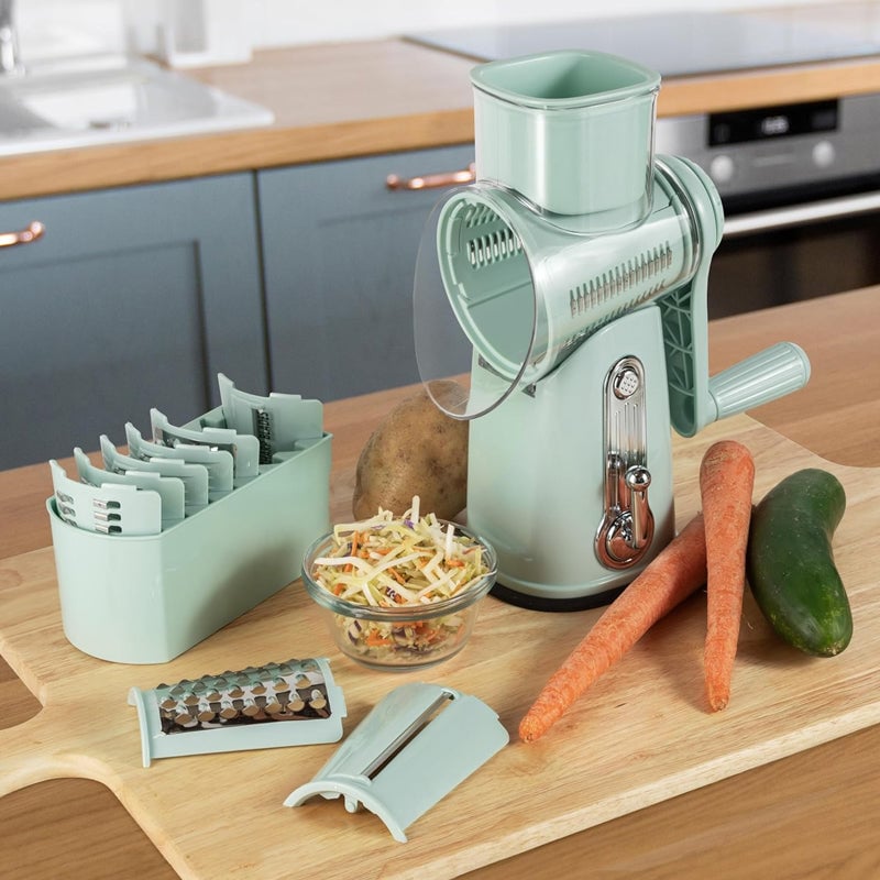 5 in 1 Cheese Vegetable Grater with Handle
