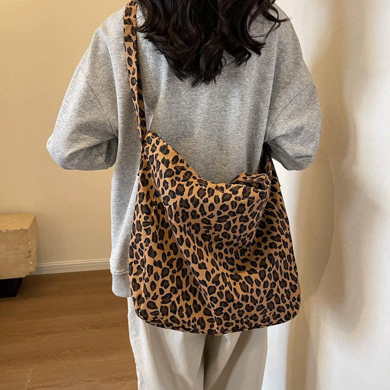 Women's Fashion Leopard Pattern Tote Bag