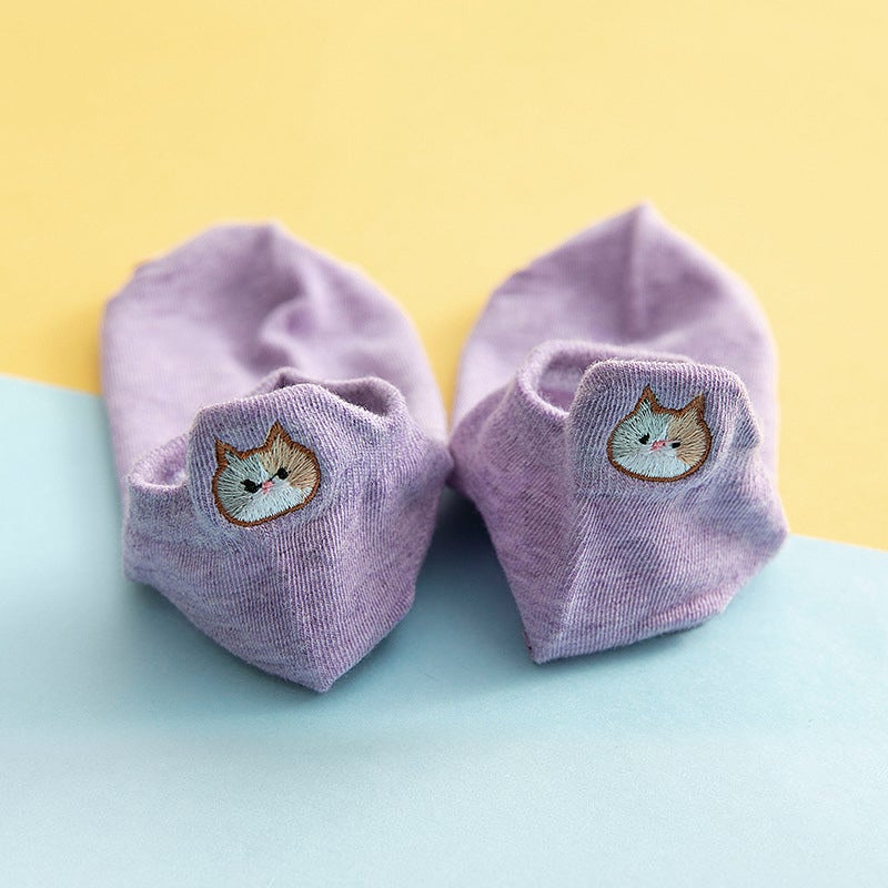 Cat Heel Socks
