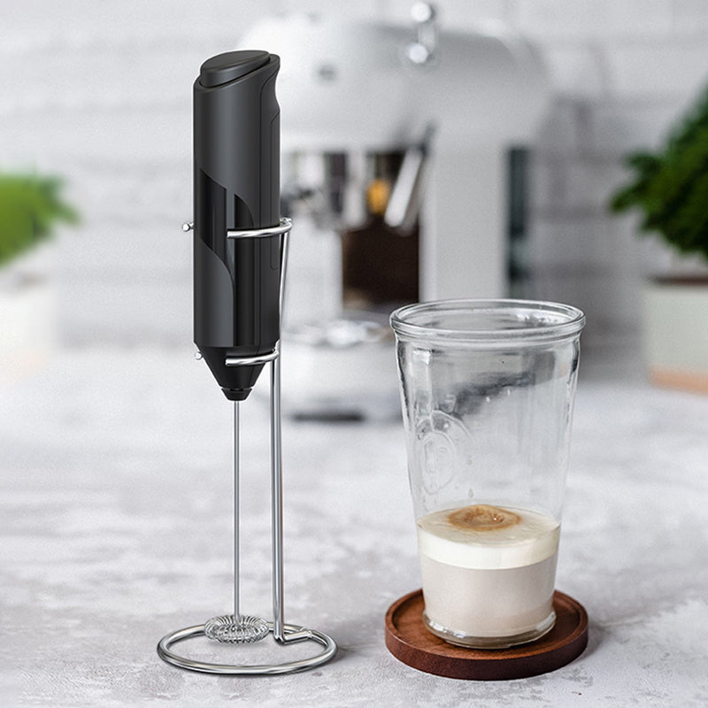 Premium Milk Frother With Stand
