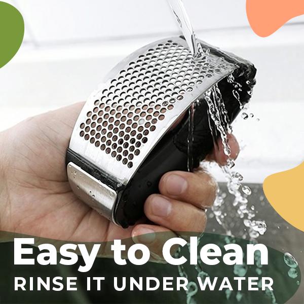Premium Stainless Steel Garlic Press, Garlic Press Cooking Tool