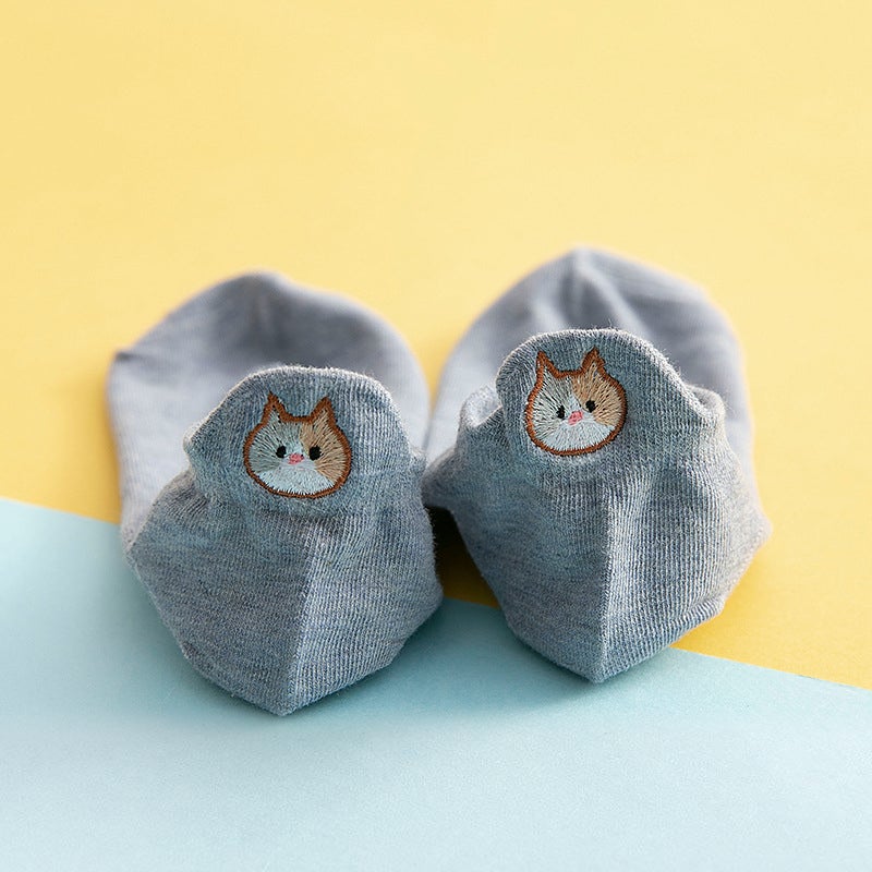 Cat Heel Socks
