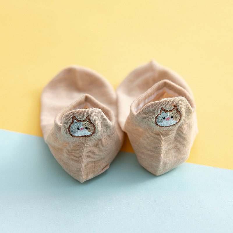 Cat Heel Socks