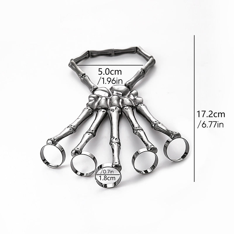 Metal Skull Bracelet